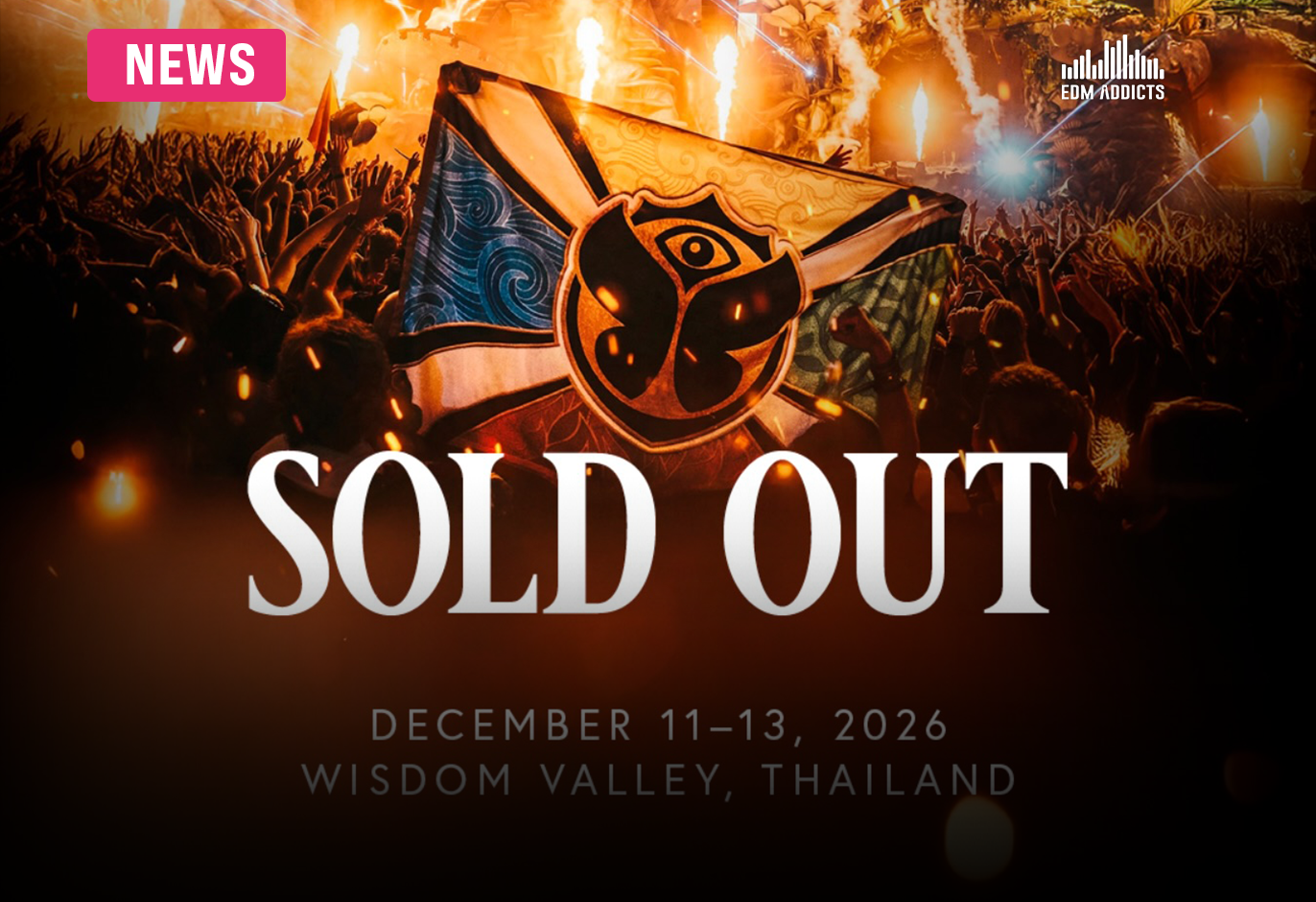 Tomorrowland Thailand 2026 Sells Out! 150,000 Tickets Gone in Hours!