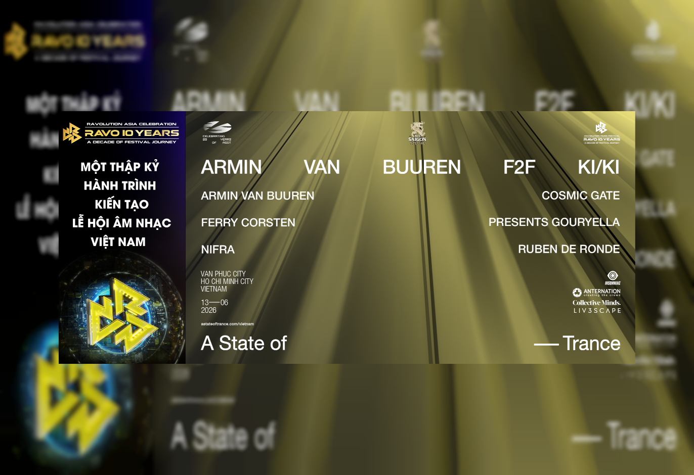 A State of Trance Vietnam x RAVO 10 Years