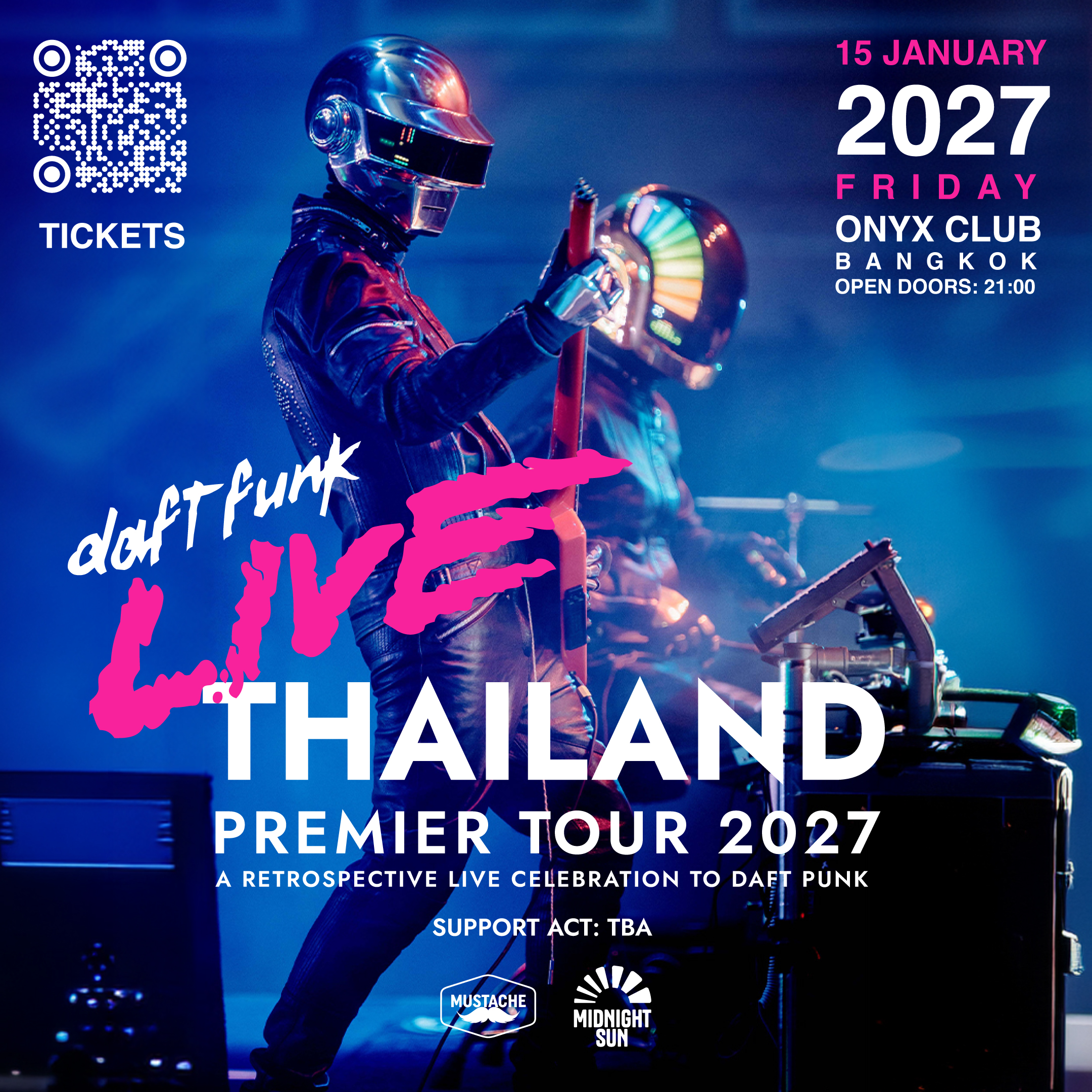 DAFT FUNK LIVE at ONYX Bangkok